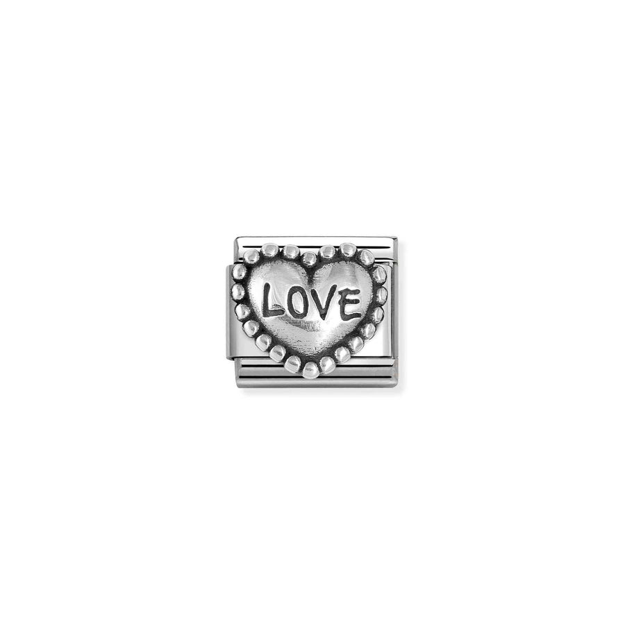 Charm Symbole Amour Dotted Cœur - Argent Sterling