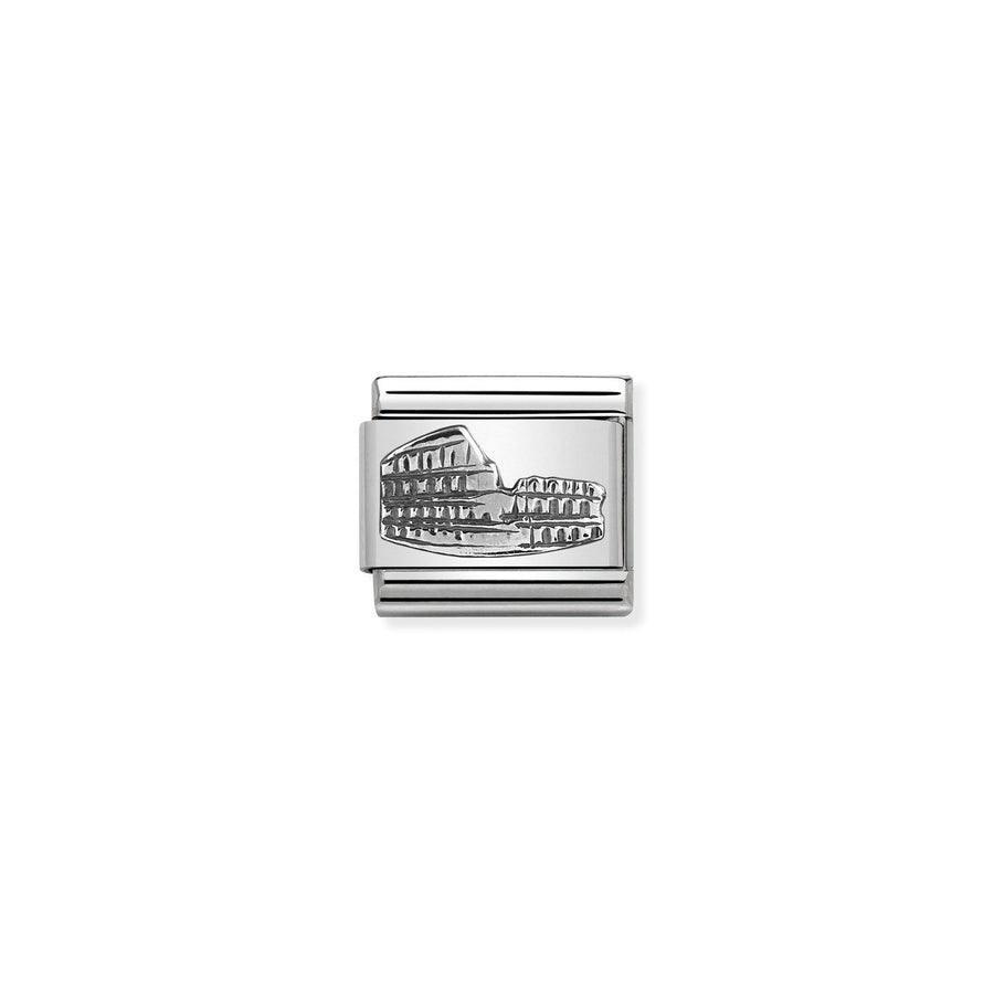 Charm Monument Colosseum - Argent Sterling