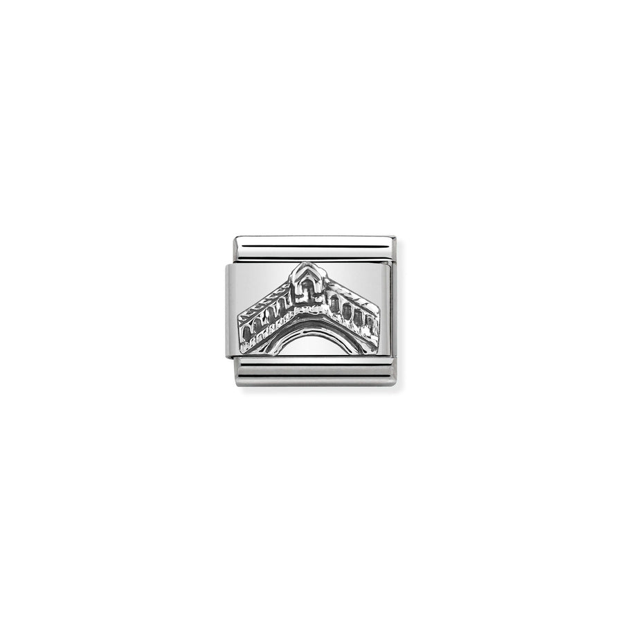 Charm Monument Rialto Bridge - Argent Sterling