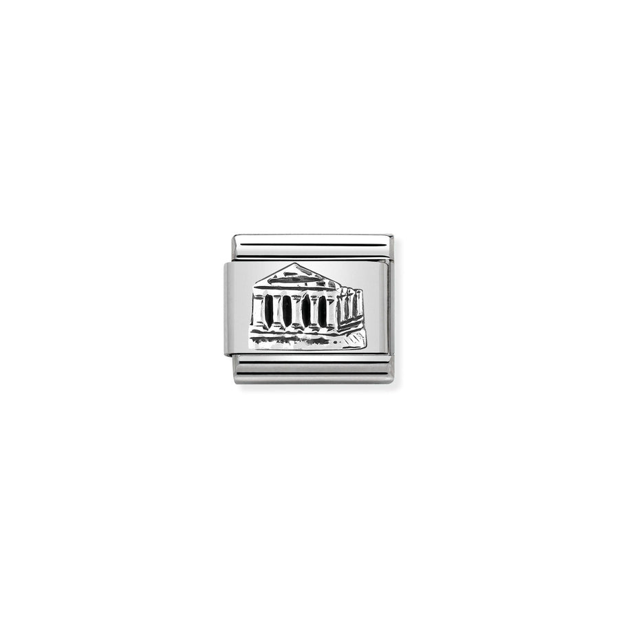 Charm Monument Parthenon - Argent Sterling