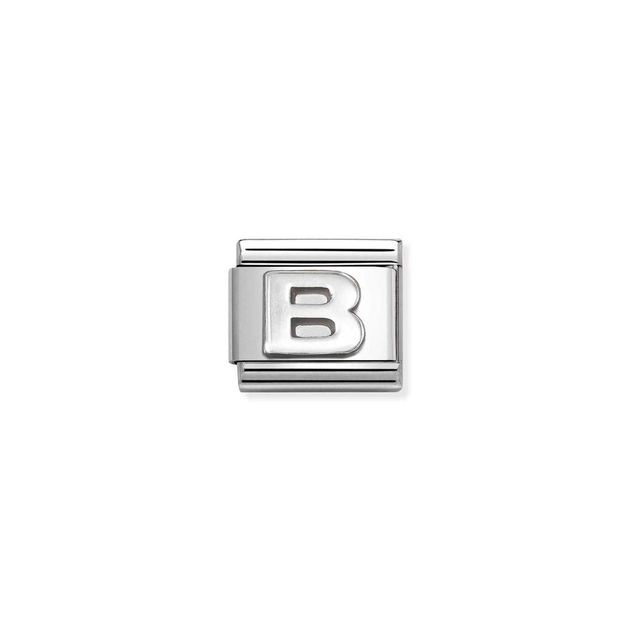 Charm Lettre B - Argent Sterling