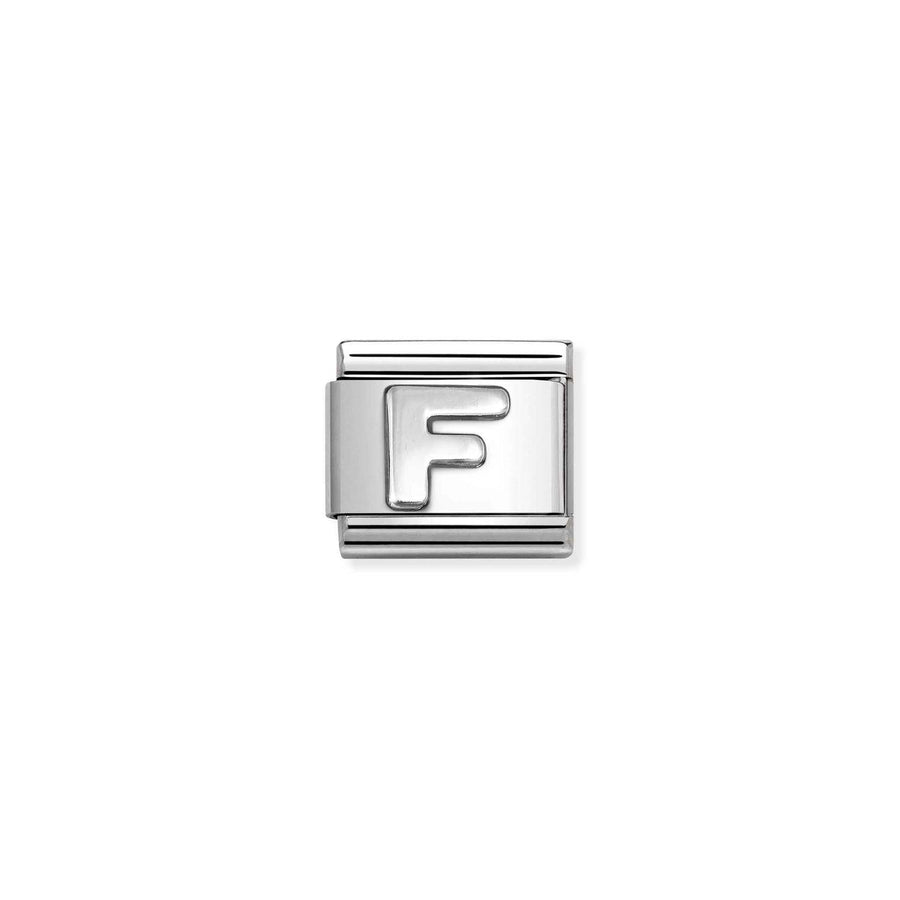 Charm Lettre F - Argent Sterling