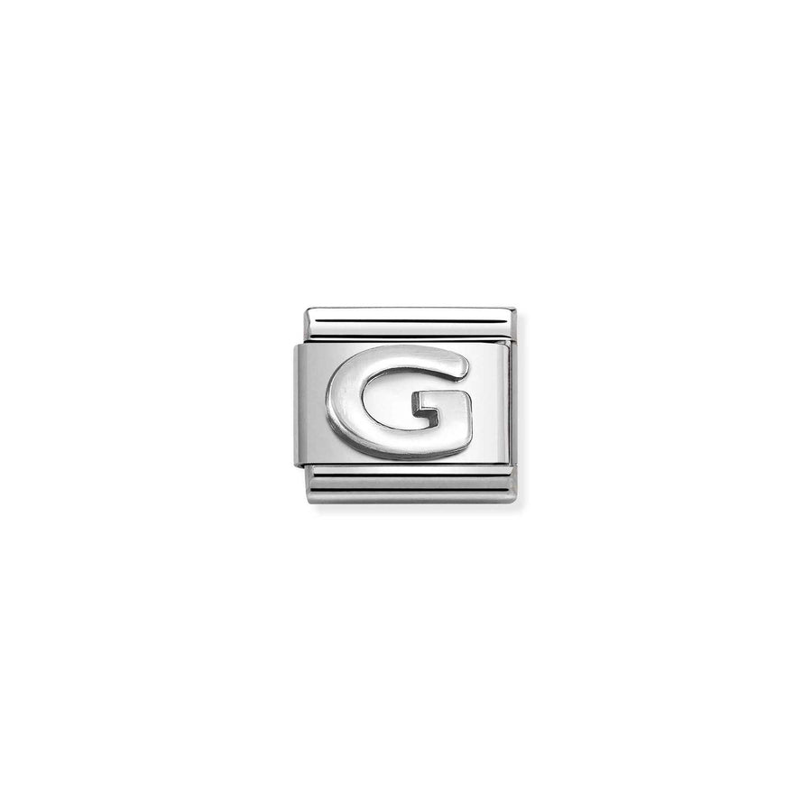 Charm Lettre G - Argent Sterling