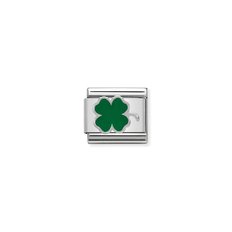 Charm Symbole Vert Camourr - Émail