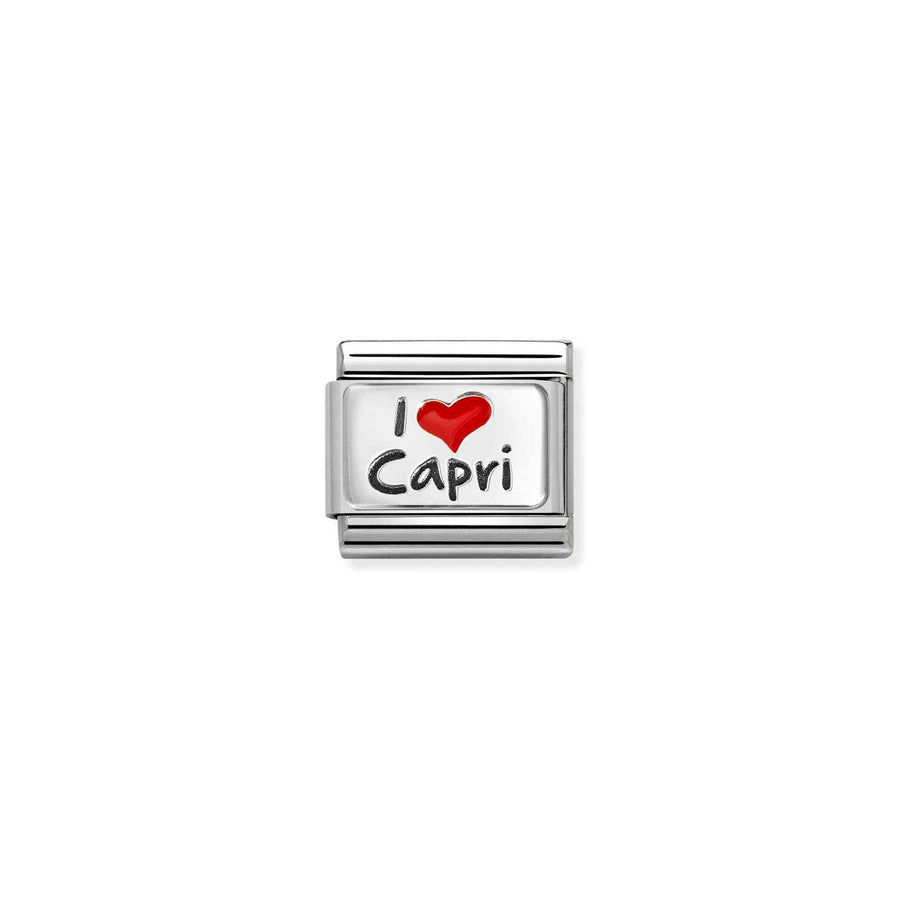 Charm Symbole I Amour Capri - Émail
