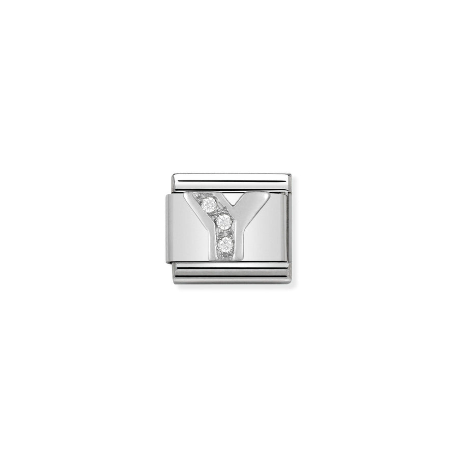 Charm Y - Argent Sterling