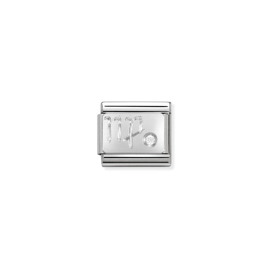 Charm Zodiaque Vierge - Argent Sterling
