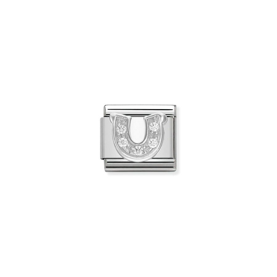Charm Symbole Chevalshoe - Argent Sterling