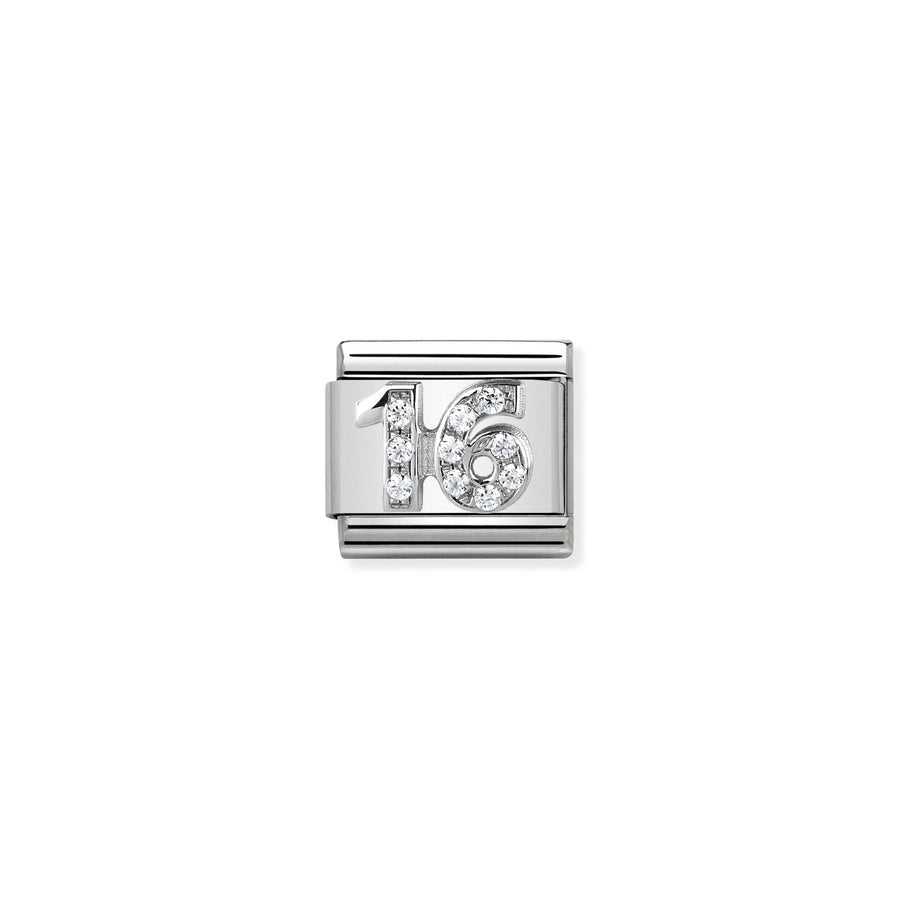 Charm Symbole 16 - Argent Sterling