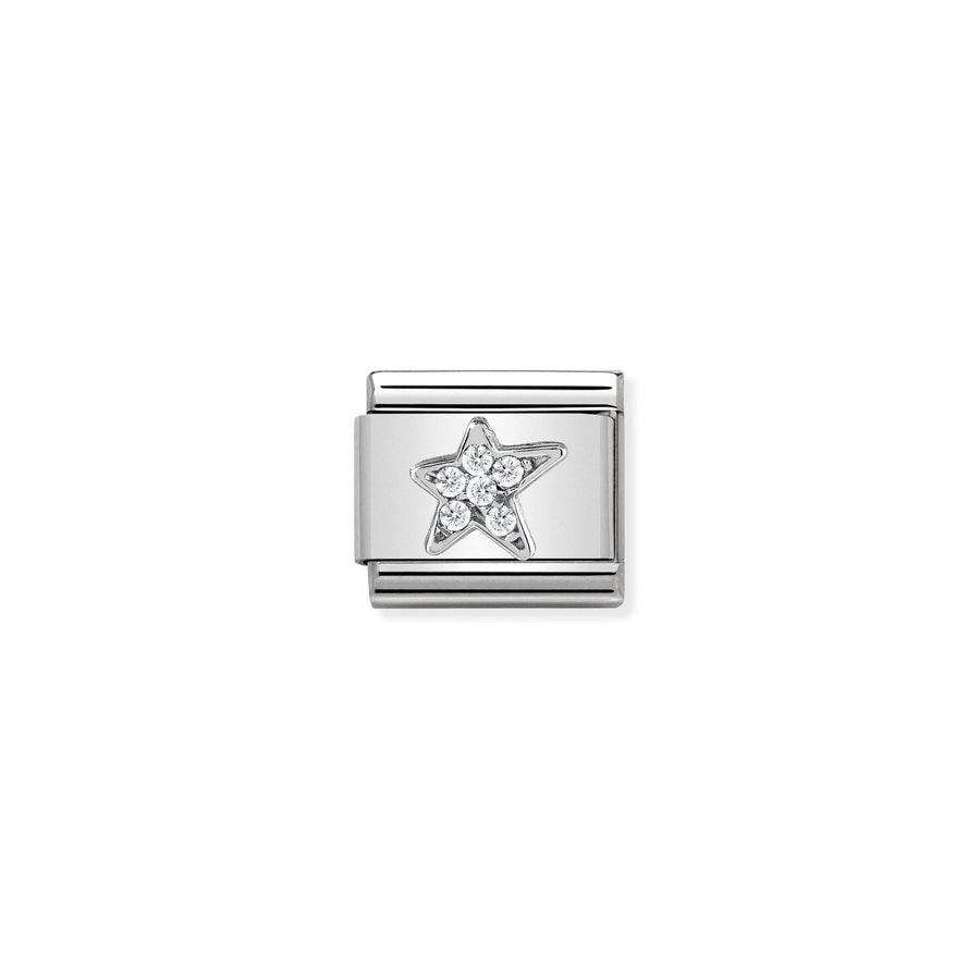 Charm Symbole Asymmetric Étoile - Argent Sterling