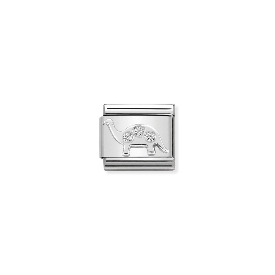 Charm Symbole Brontosaurus - Argent Sterling