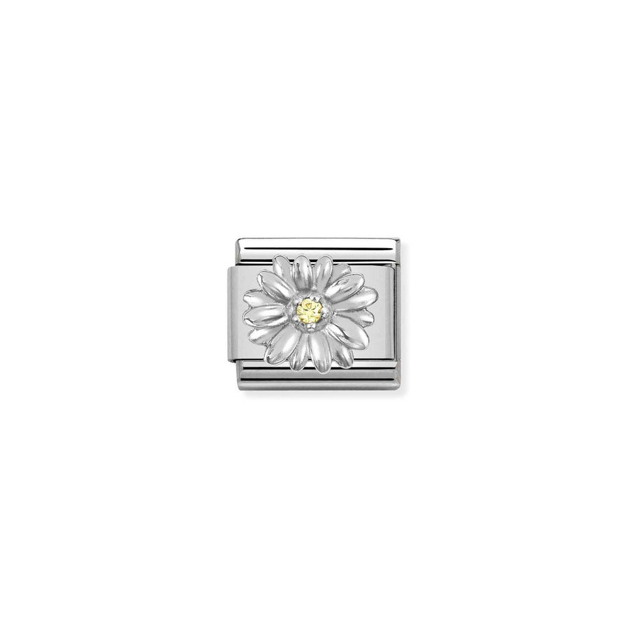 Charm Symbole Daisy - Argent Sterling