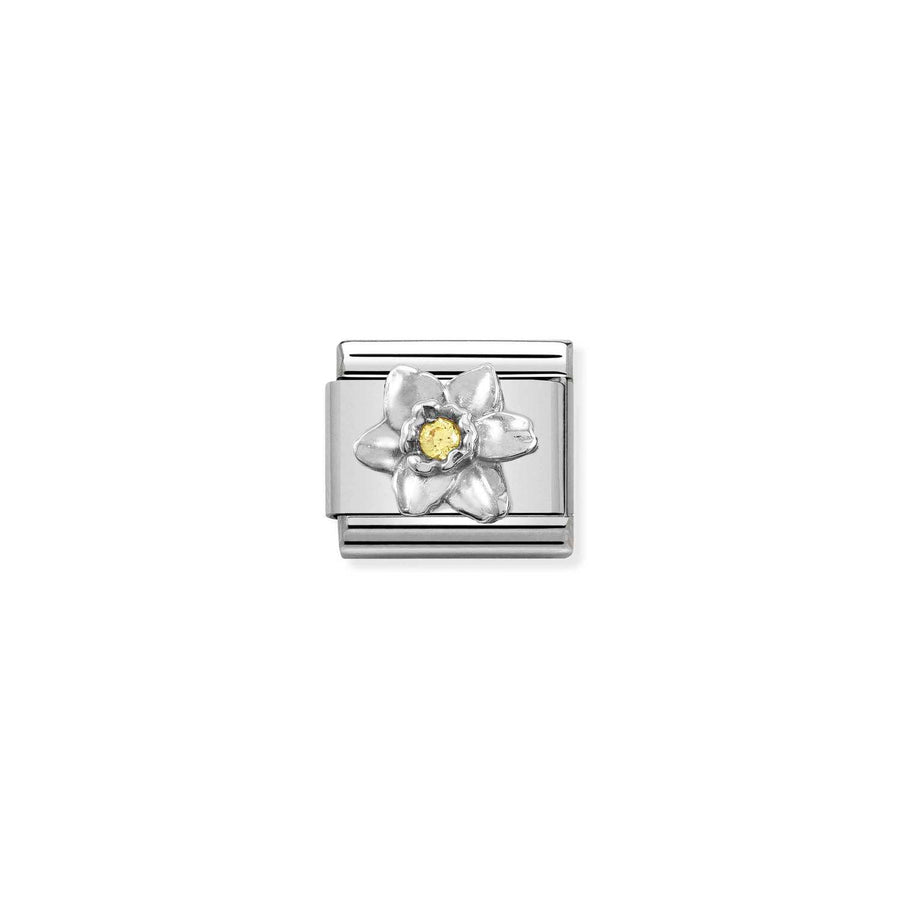 Charm Symbole Daffodil - Argent Sterling