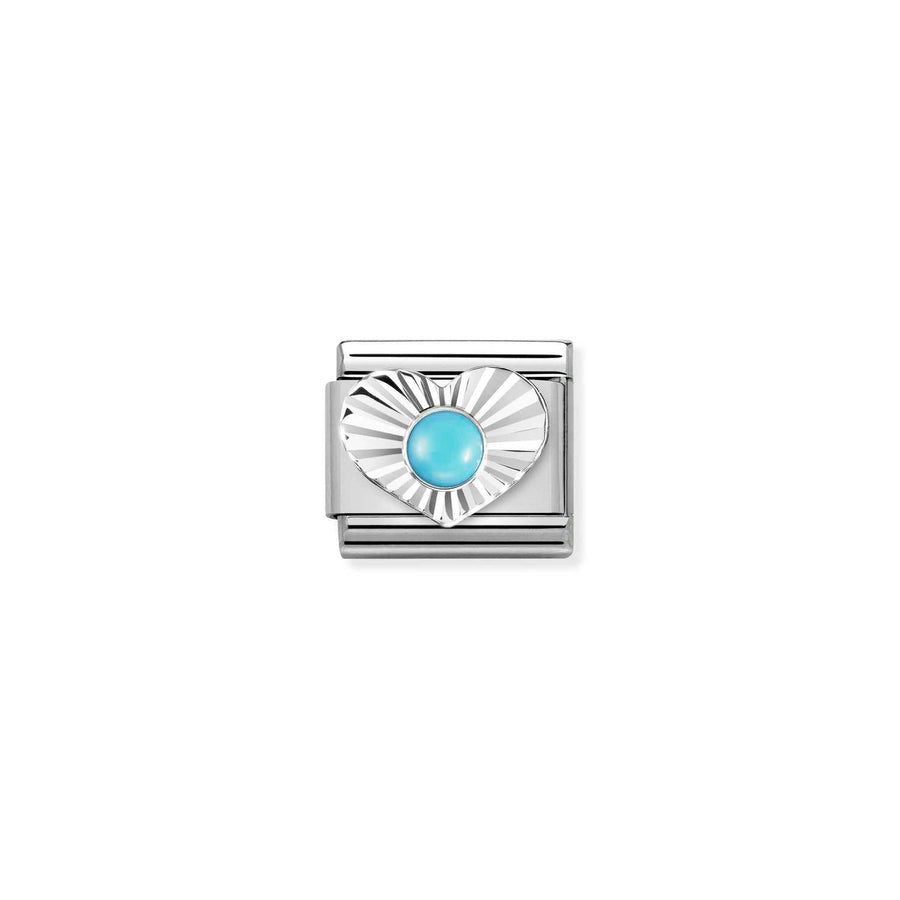 Charm Turquoise - Argent Sterling