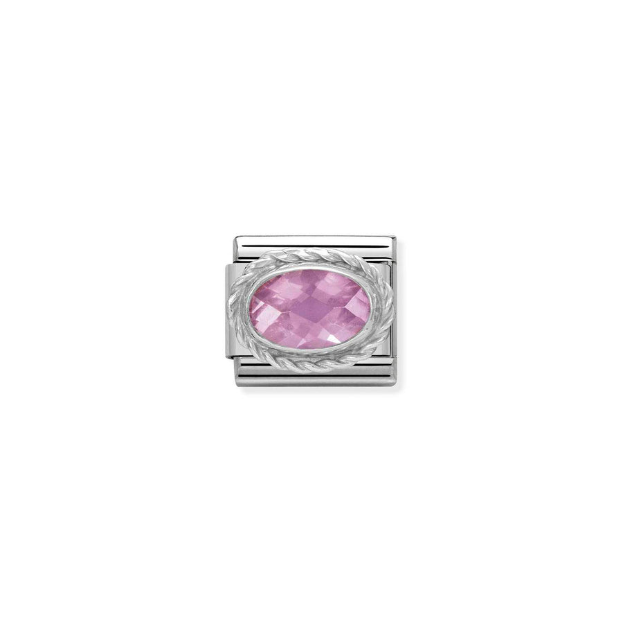 Charm Setting And Detail Rose - Argent Sterling