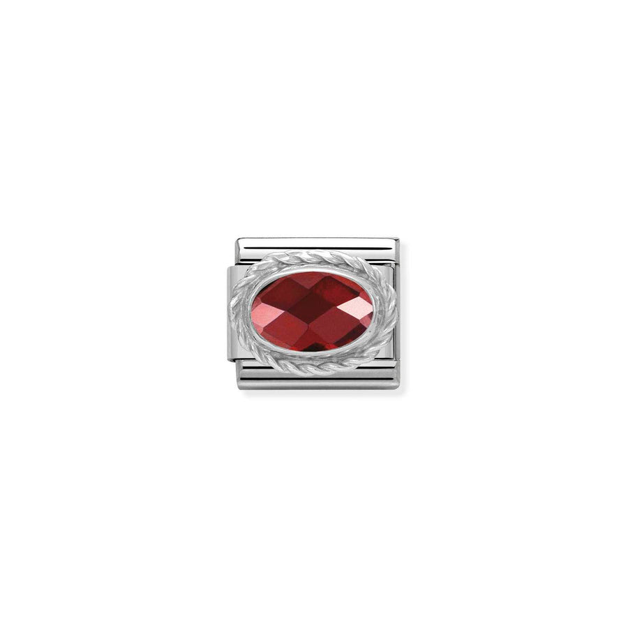 Charm Setting And Detail Rouge - Argent Sterling