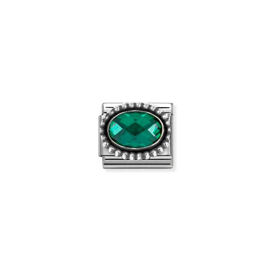 Charm Emerald Vert - Zircon