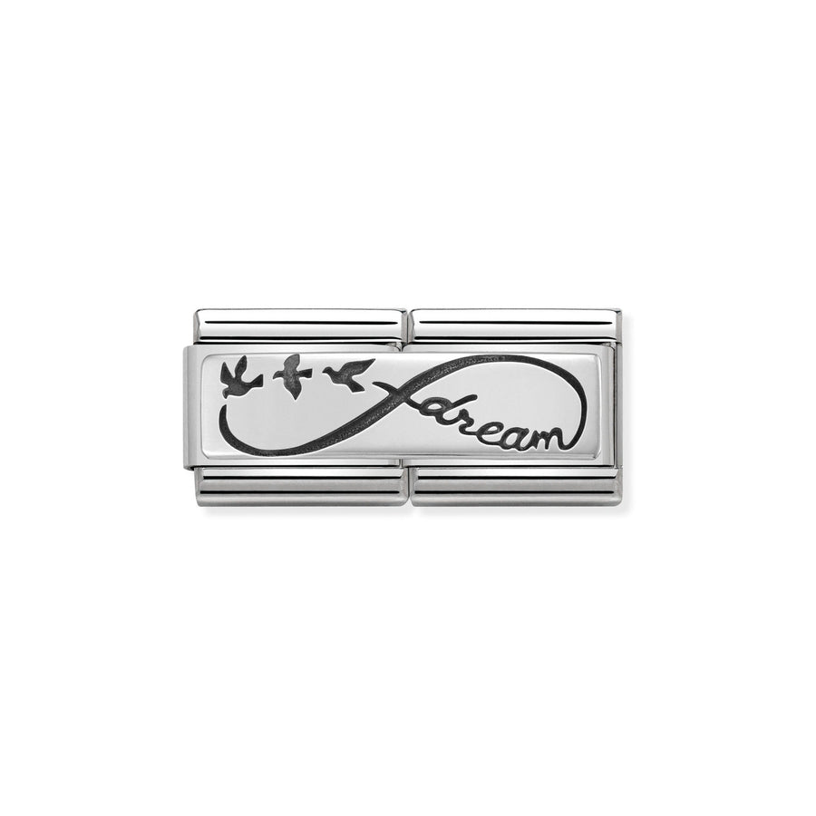 Charm Gravé Custom Infinite Rêve - Argent Sterling