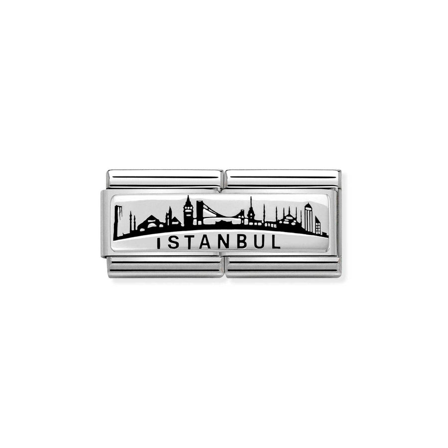 Charm Spécial Custom Istanbul Skyline - Argent Sterling