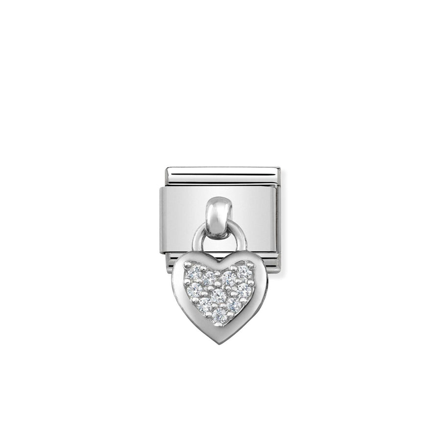 Charm Cœur - Argent Sterling