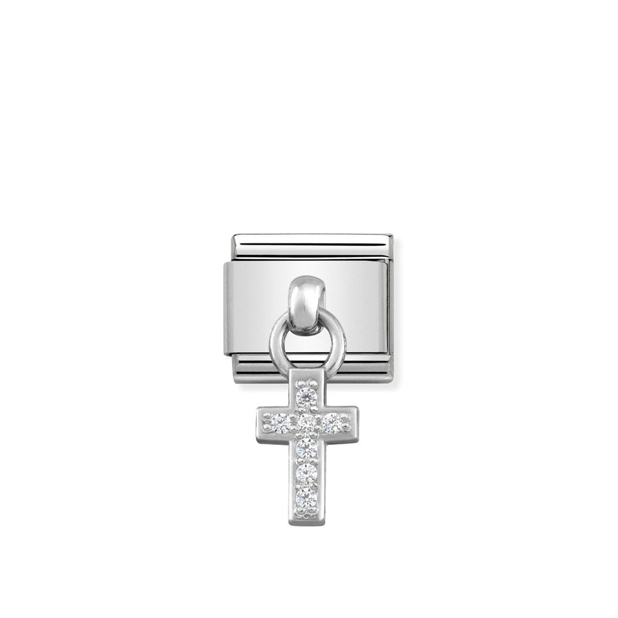 Charm Croix - Argent Sterling