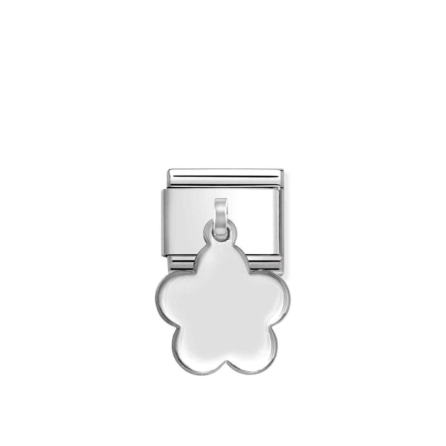 Charm Fleur Pendant - Argent Sterling