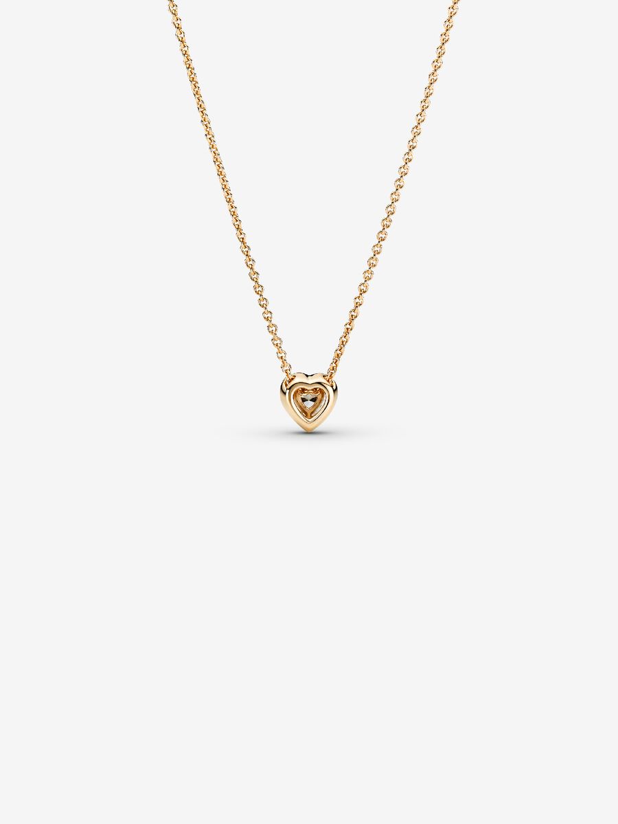 Collier à cœur surélevé