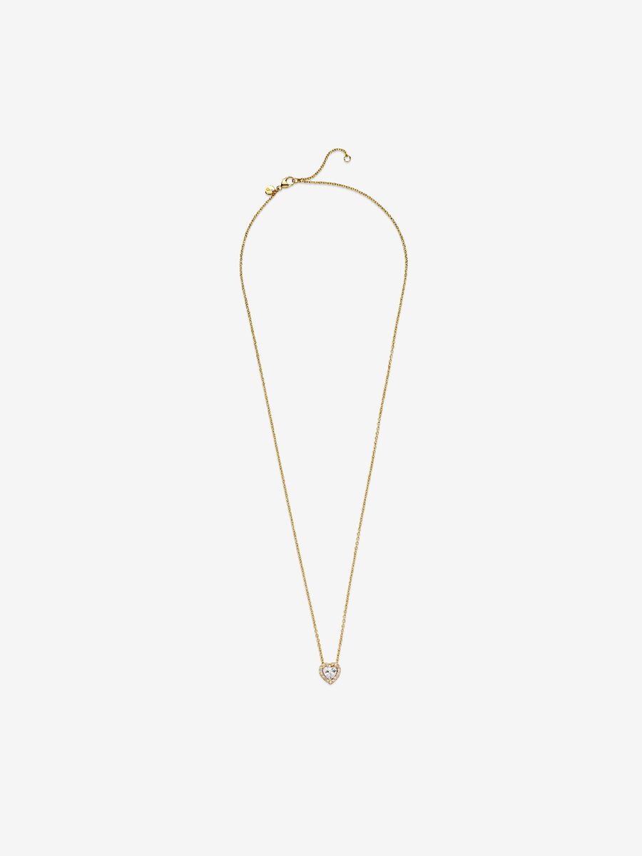 Collier à cœur surélevé