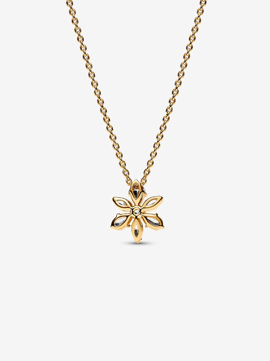 Collier à pendentif Herbier scintillant