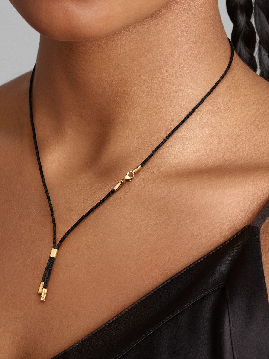 Collier en cordon de polyester recyclé Pandora Talisman