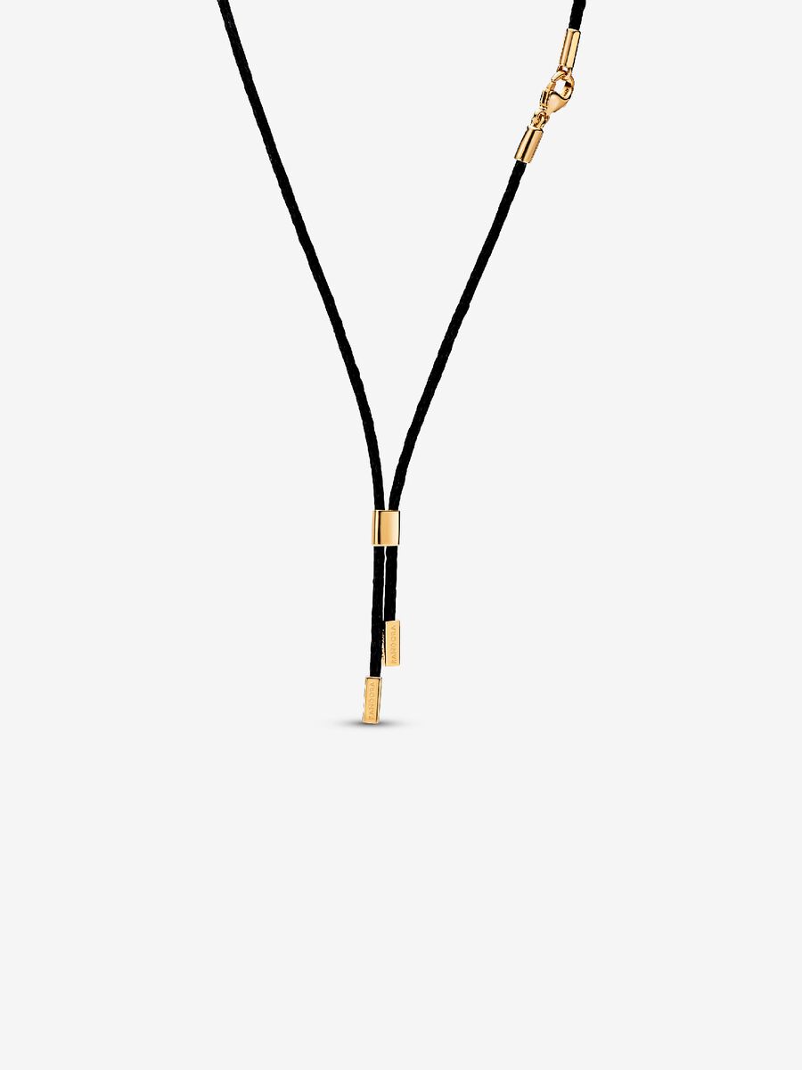 Collier en cordon de polyester recyclé Pandora Talisman