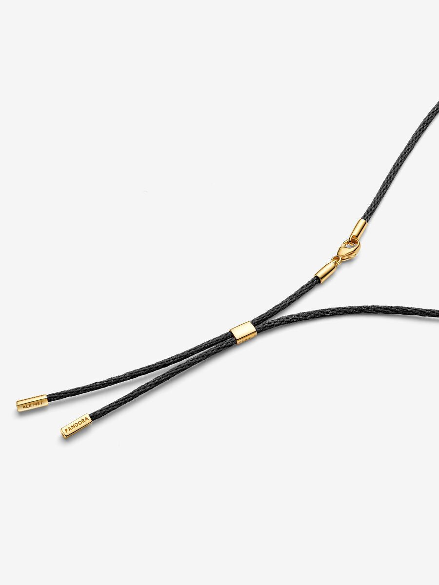 Collier en cordon de polyester recyclé Pandora Talisman
