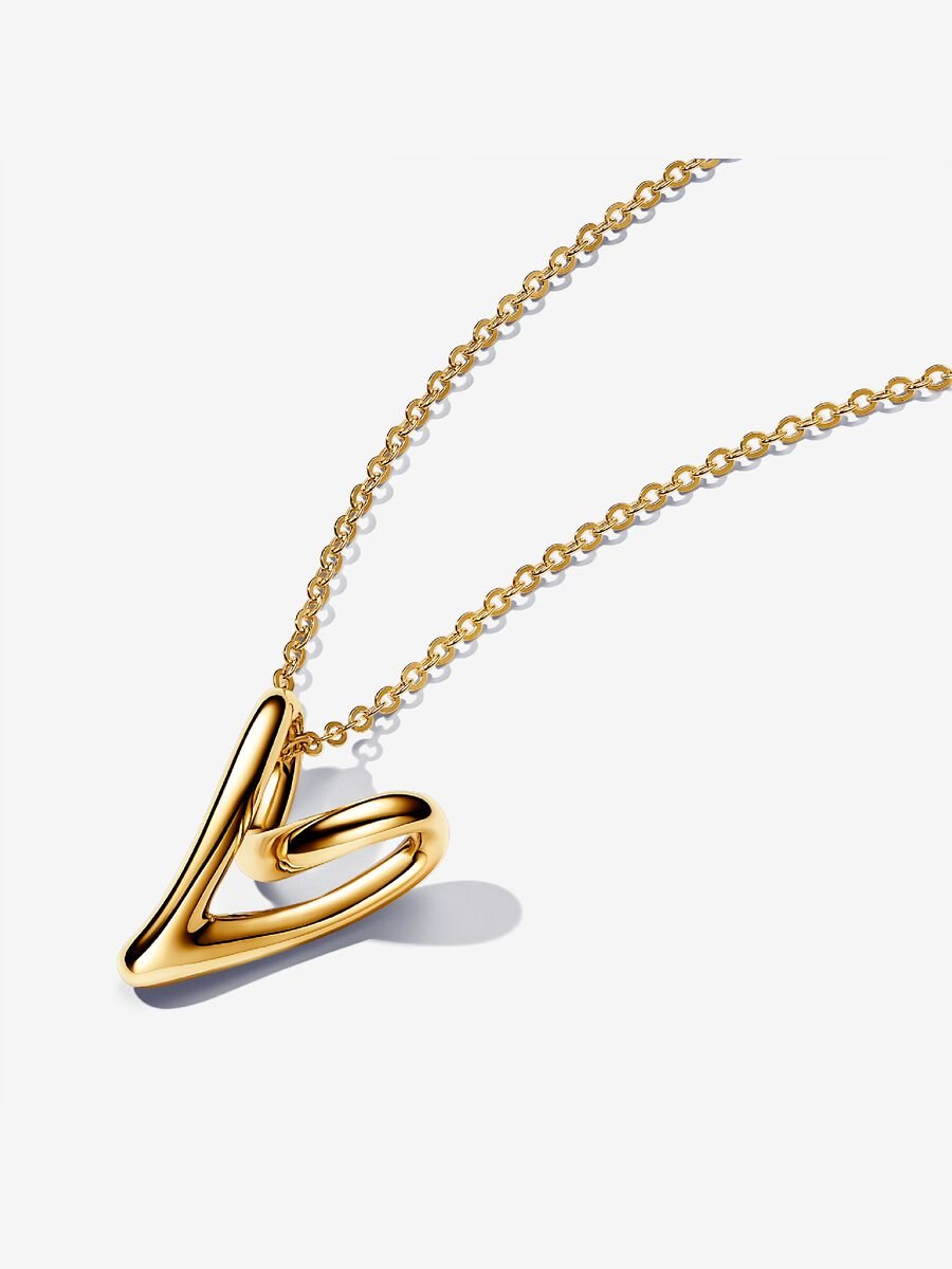 Collier à pendentif Cœur de forme organique