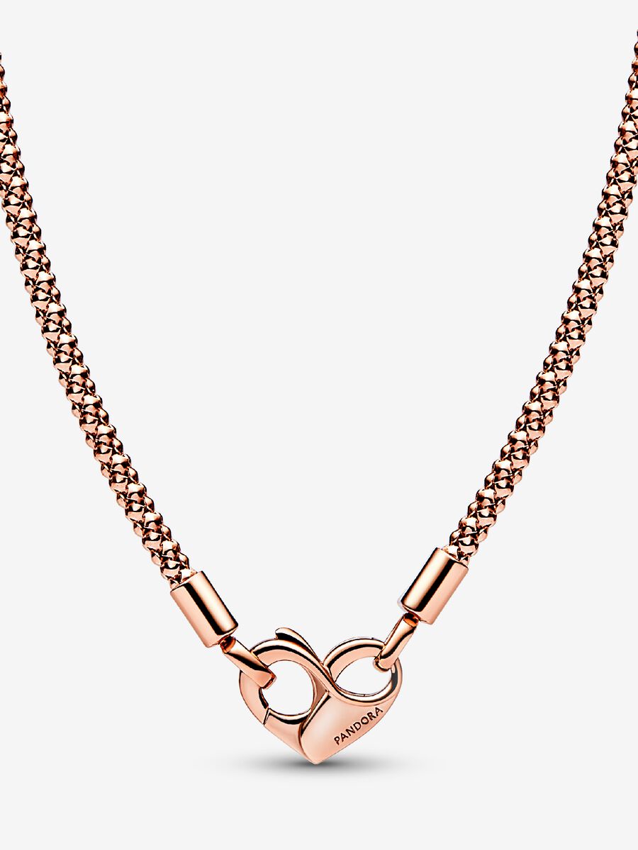 Collier à chaîne cloutée Pandora Moments