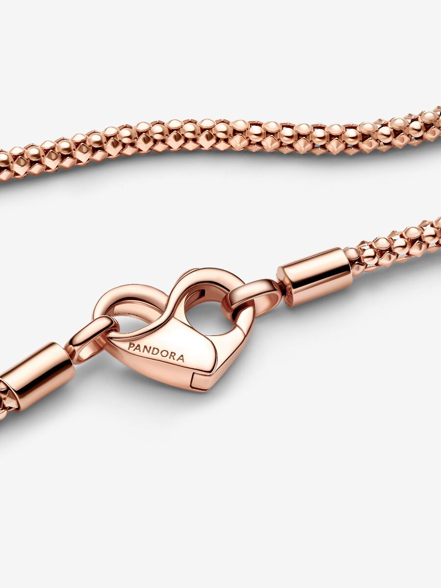 Collier à chaîne cloutée Pandora Moments