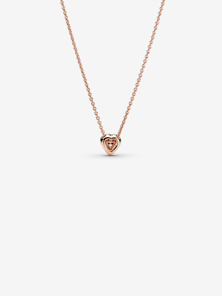 Collier scintillant Cœur