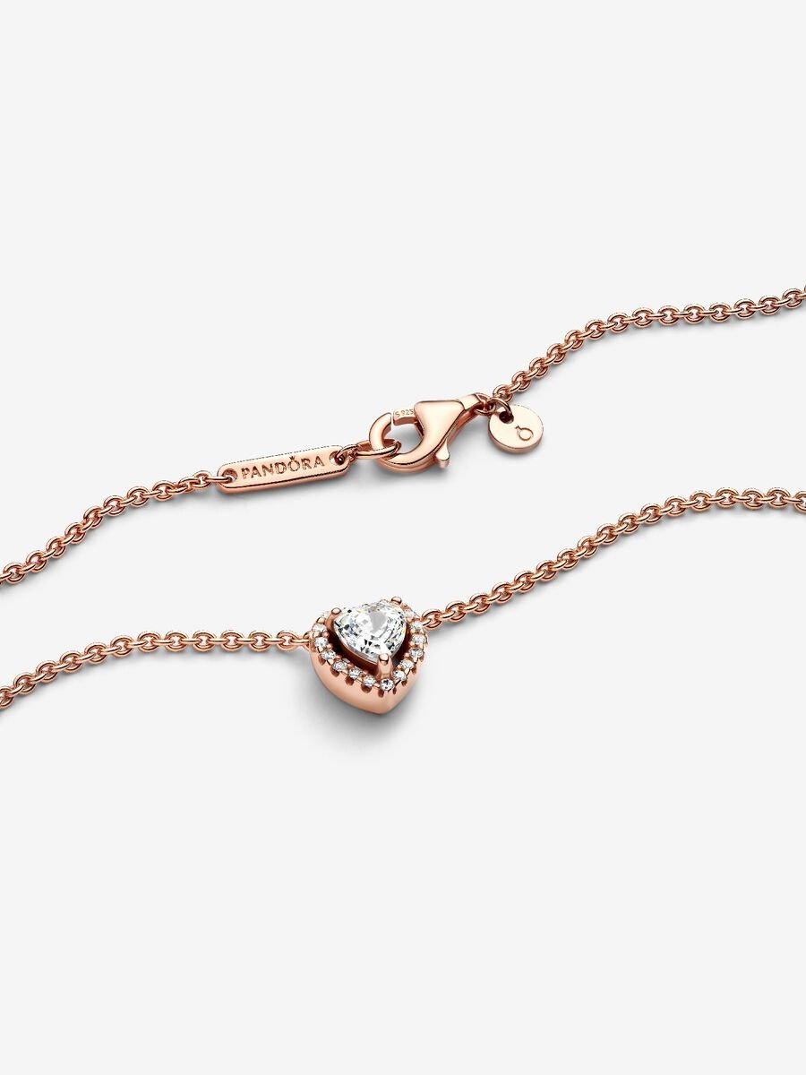 Collier scintillant Cœur