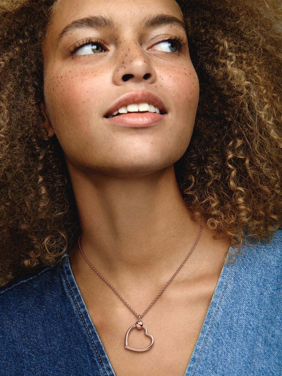 Charm-pendentif en forme de cœur Pandora Moments