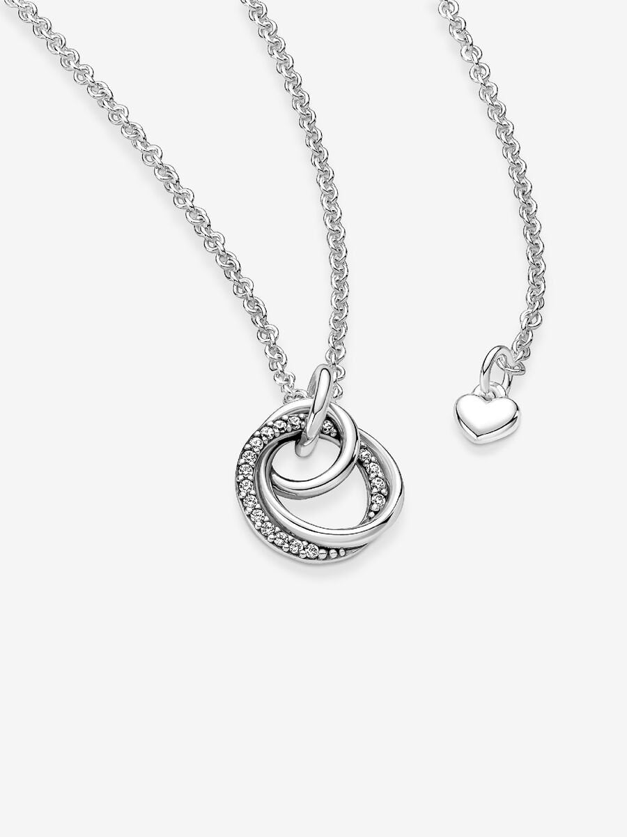 Collier à pendentif encerclé « Family Always »
