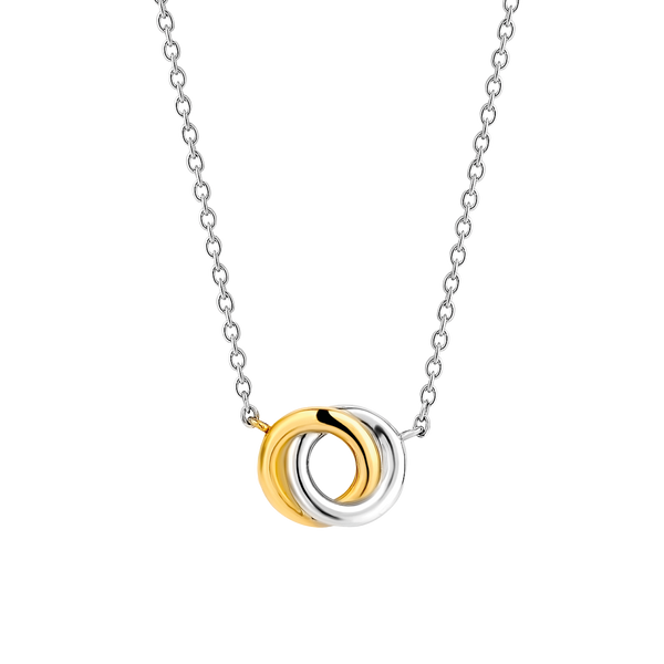 Collier bicolore Ti Sento — Collier bicolore connecté pour toujours