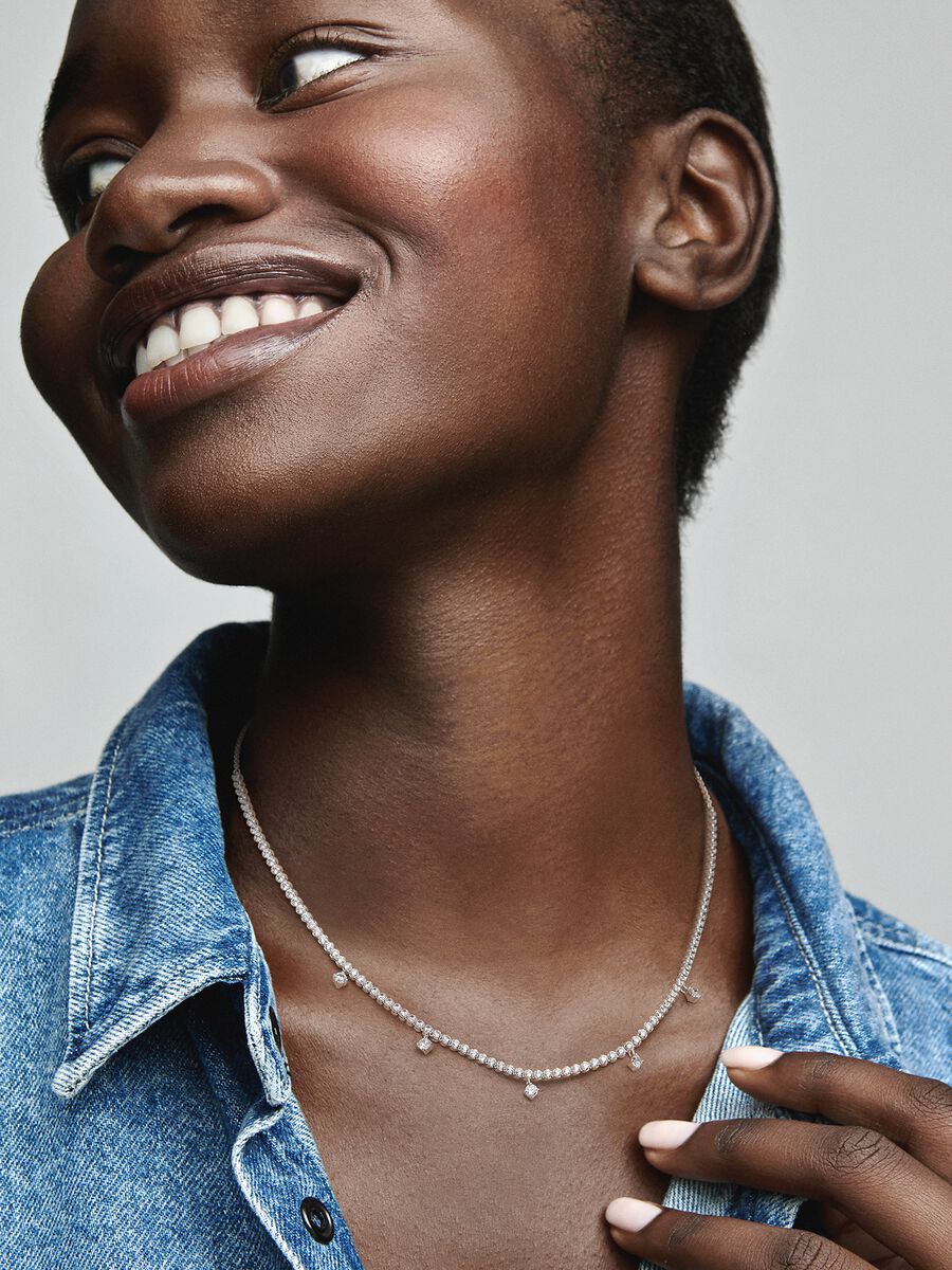 Collier Gouttelette scintillante