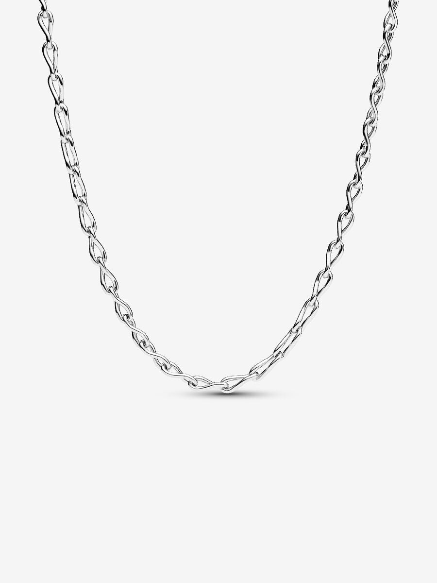 Collier à chaîne Infini argent