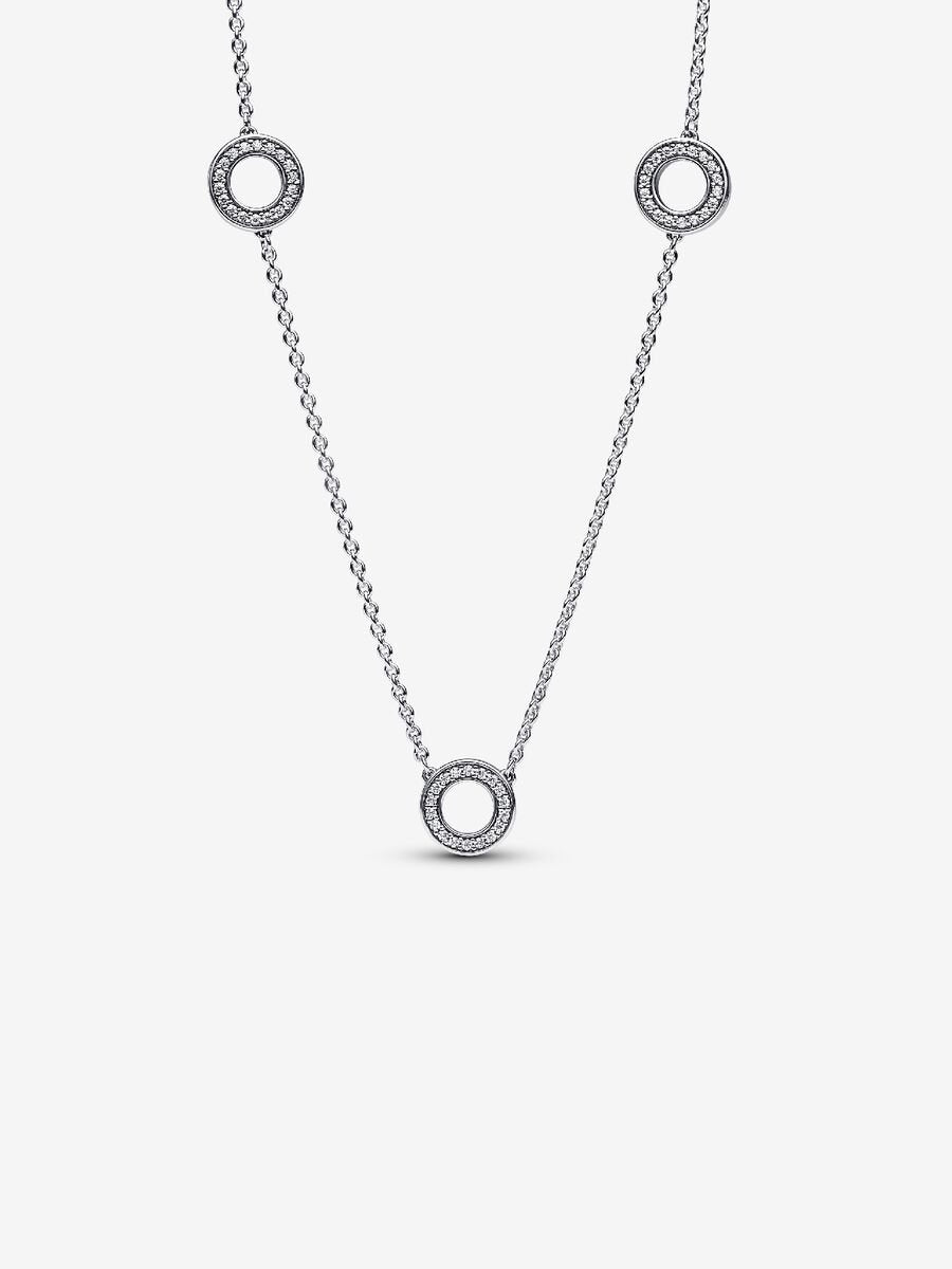 Collier Cercles en pavé