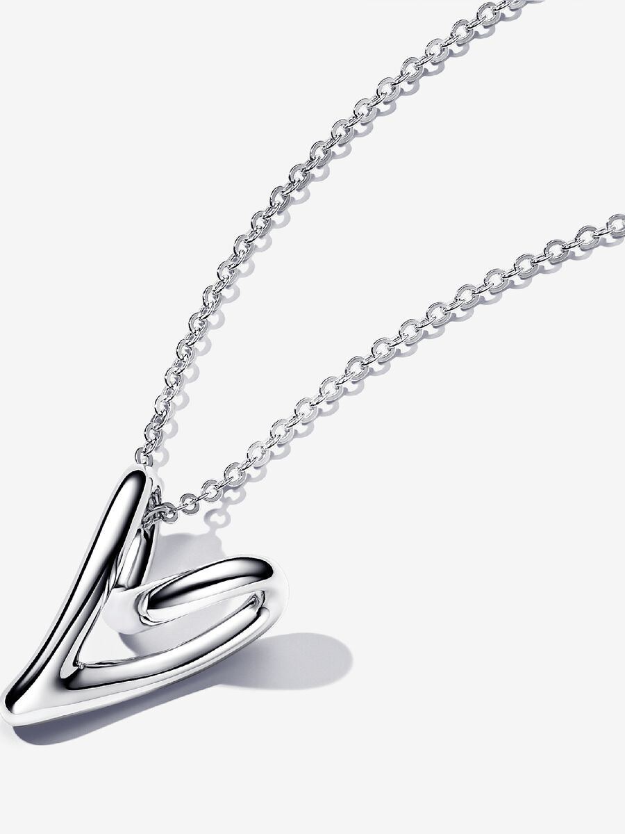 Collier à pendentif Cœur de forme organique
