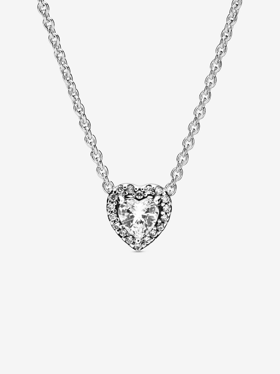 Collier à cœur surélevé
