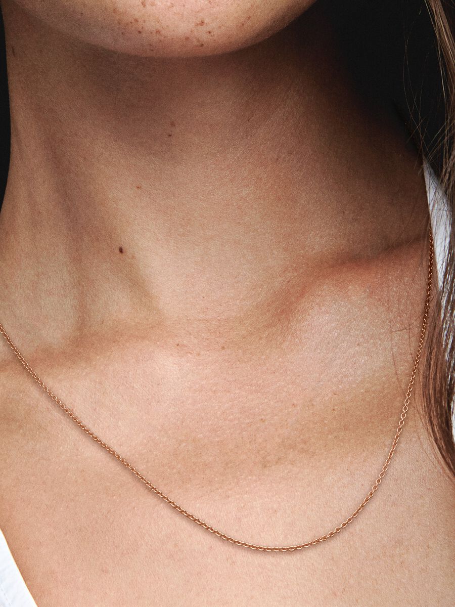 Collier à chaîne forçat classique