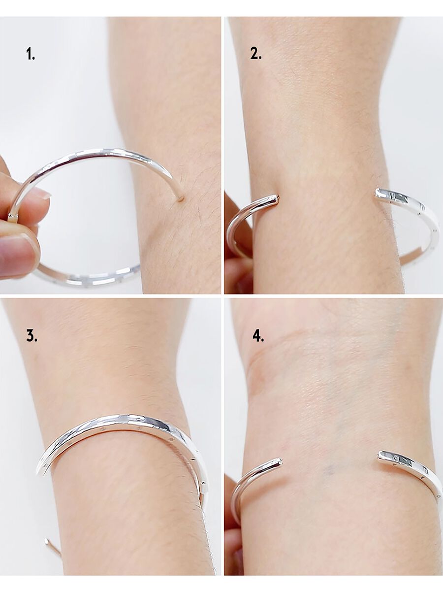 Bracelet rigide ouvert Pandora Signature ID