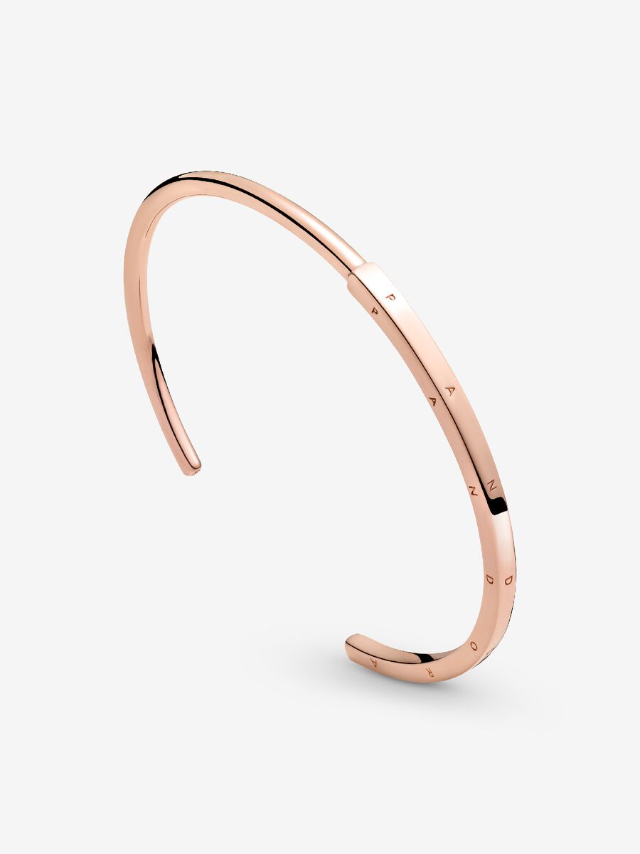 Bracelet rigide ouvert Pandora Signature ID