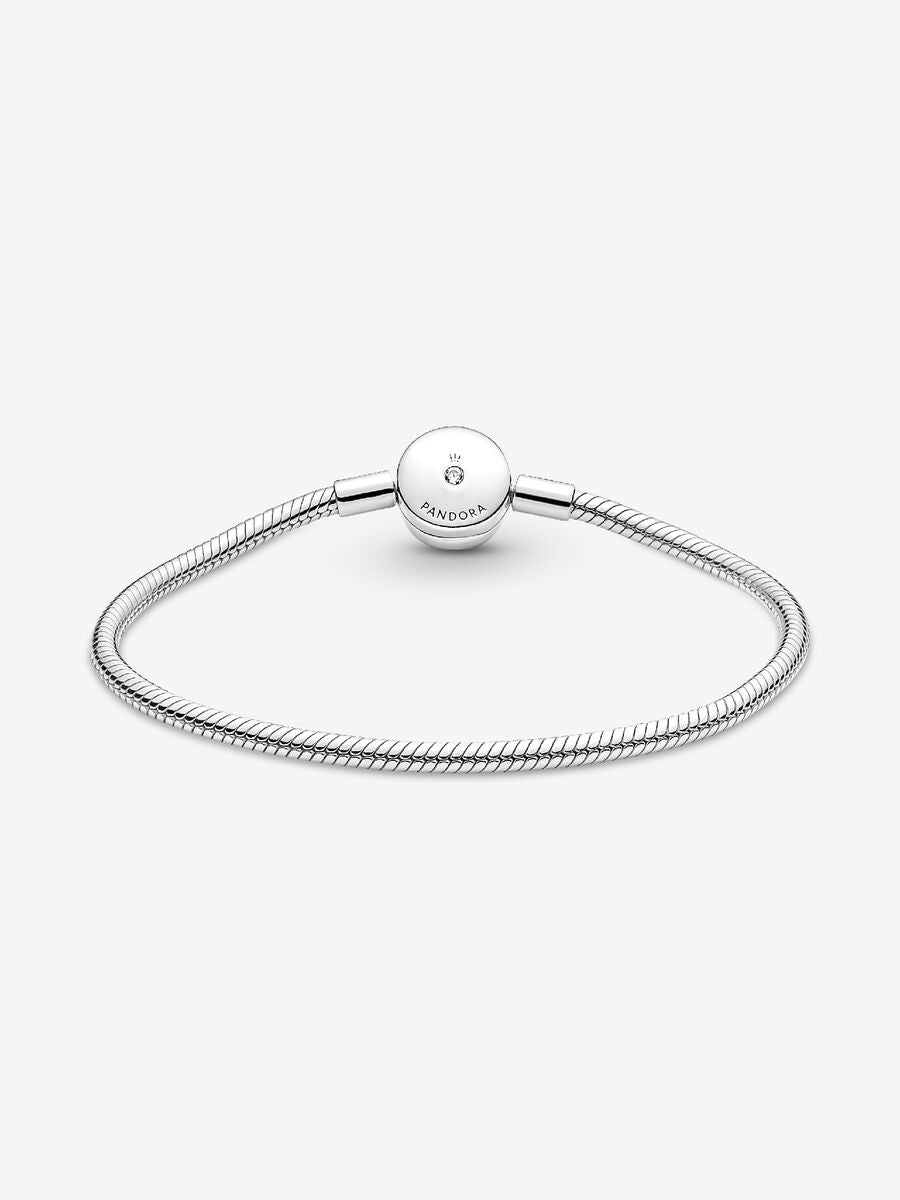 Bracelet chaîne serpentine Halo Pandora Moments