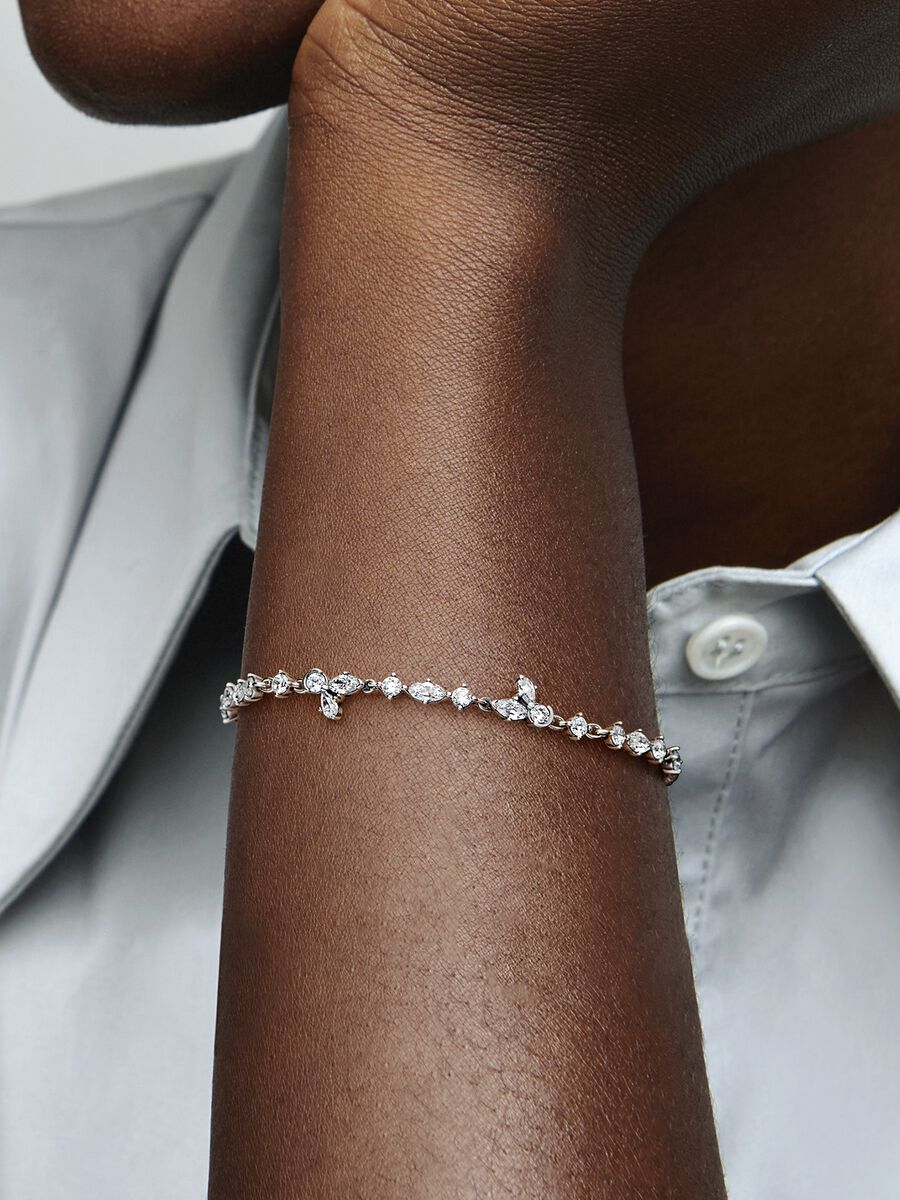 Bracelet à chaîne Herbiers scintillants